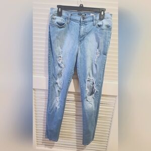 Fashion Nova Distressed Jeans size 15